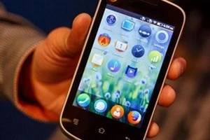 Một mẫu smartphone của Mozilla. (Nguồn: CNET)