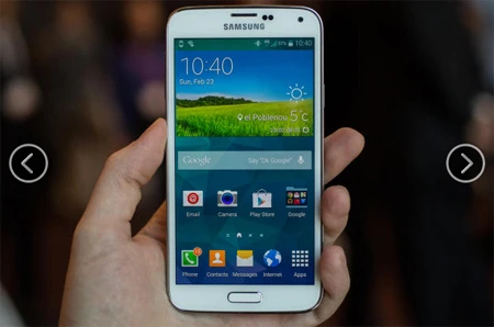 Samsung, Galaxy S5, thiết kế, MWC 2014, Sony Xperia Z2, HTC Desire 816, Nokia X, LG G Pro 2