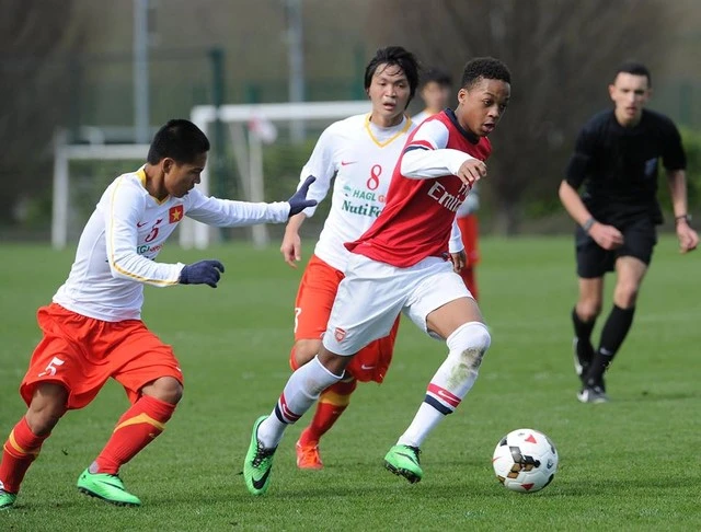 U19 VN, du đấu, London, U19 Arsenal