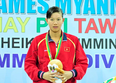 Ánh Viên lọt tốp 10 VĐV bơi lội xuất sắc nhất thế giới ảnh 1 Ánh Viên đang thể hiện được phong độ ổn định