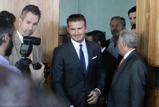 Beckham công bố hình ảnh SVĐ 100 triệu USD trên đất Mỹ ảnh 5