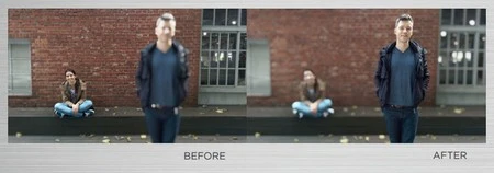 Hình ảnh minh họa chức năng chụp trước lấy nét sau trên HTC M8