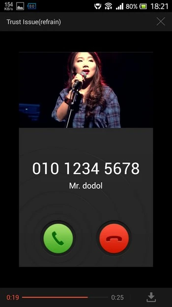 Tuyệt chiêu dùng video làm chuông báo cuộc gọi đến trên smartphone