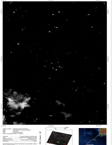 Các mảnh vỡ nghi của MH370 được vệ tinh Thái phát hiện.