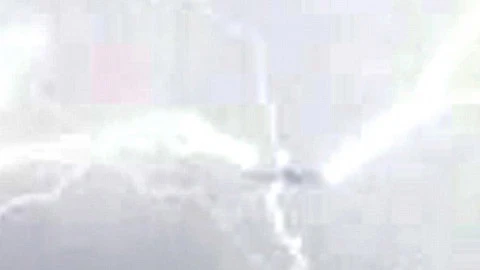 máy bay, sét đánh,