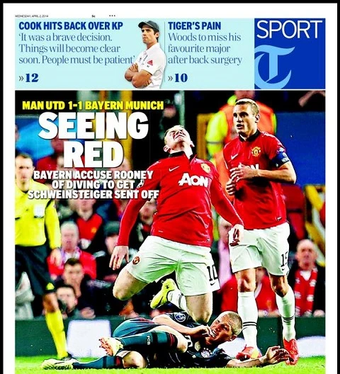 Báo chí Anh: Schweinsteiger là 'tên côn đồ bẩn thỉu' ảnh 2