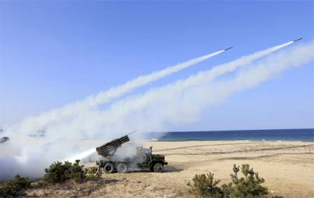 Hàn Quốc, thử tên lửa, tấn công, Triều Tiên