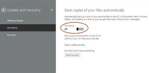 cập nhật, Windows 8.1 Update, suôn sẻ, cách thức, backup, kiểm tra
