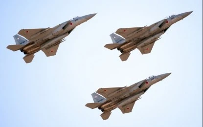 Japan scrambled jets against Chinese planes 415 times in 2013