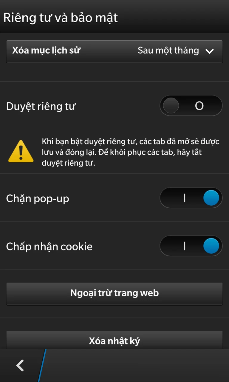 mẹo dùng z10, blackberry 10, trình duyệt chrome, trình duyệt di động, z10 giảm giá