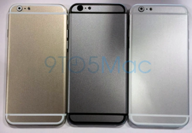 Hình ảnh được cho là của mô hình iPhone 6. Ảnh: 9to5Mac tin đồn iPhone 6, iphone 6 ra mắt khi nào, iphone 6 giá bao nhiêu