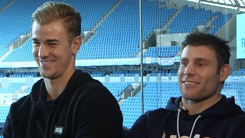 Joe Hart, James Milner, Man City, vô địch, Premier League