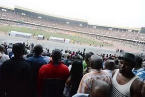 Trận đấu giữa câu lạc bộ ASV Club và Tout Puissant Mazembe. (Nguồn: AFP)