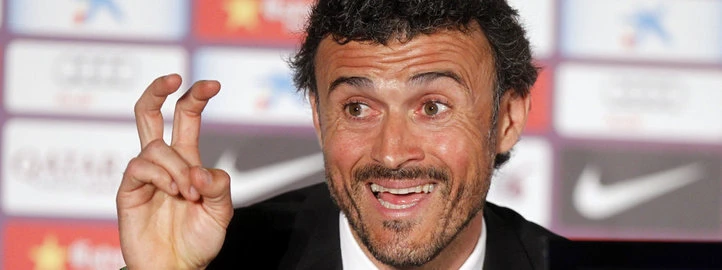 Enrique, Messi, Barca