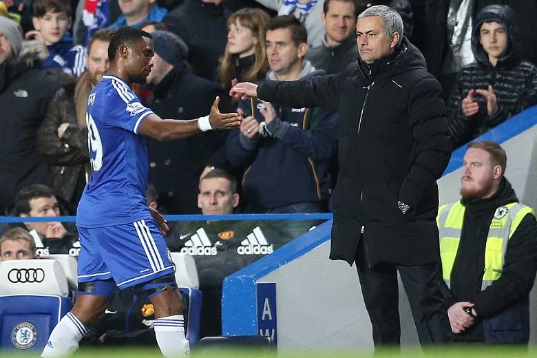 Mourinho, Eto'o, Arsenal