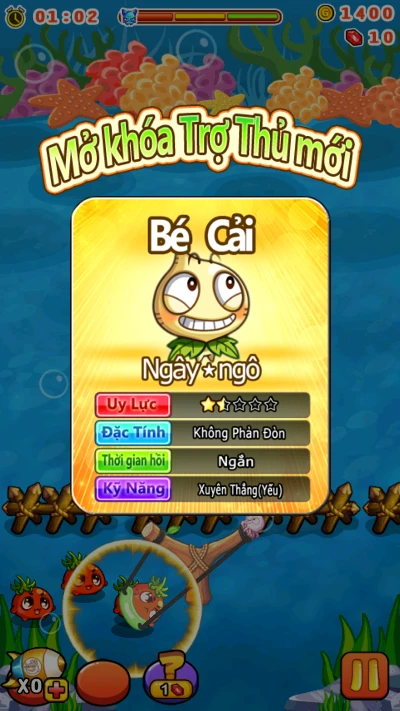 Các trợ thủ được mở theo thời gian và ngày càng mạnh lên