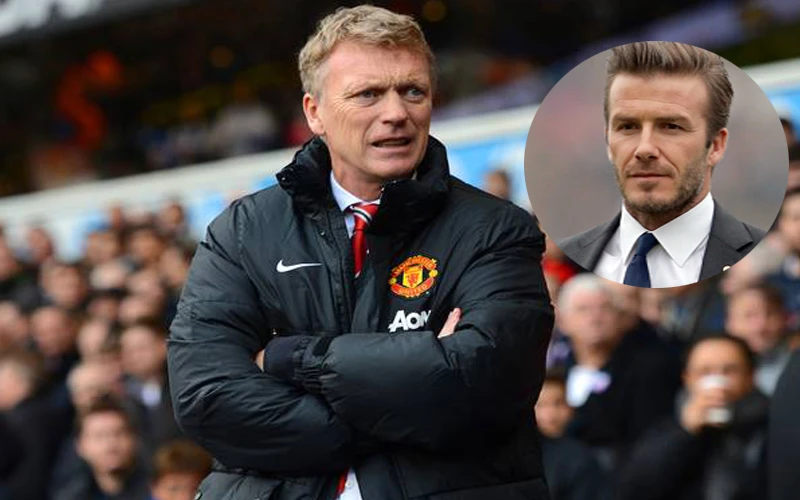 Beckham gây sốc với David Moyes ảnh 1