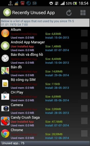 Những biện pháp giúp tiết kiệm dung lượng ổ cứng trên thiết bị chạy Android