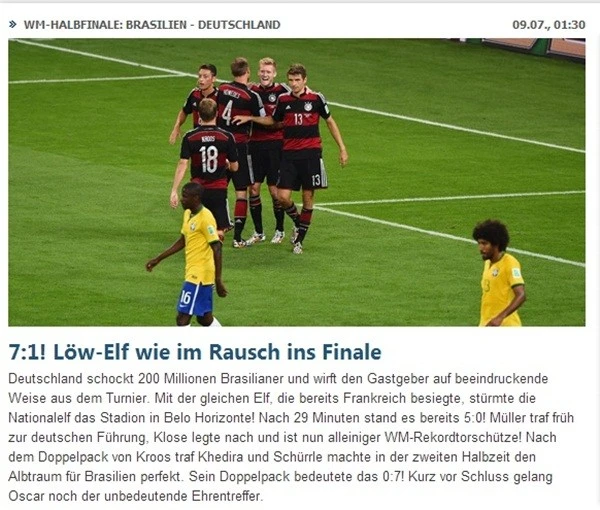 Báo chí thế giới sốc nặng trước thảm bại của Brazil ảnh 4