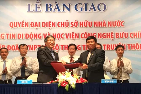 VNPT, tái cơ cấu, MobiFone, Bộ TT&TT