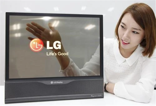 LG, màn hình, OLED, dẻo, cuộn, trong suốt,