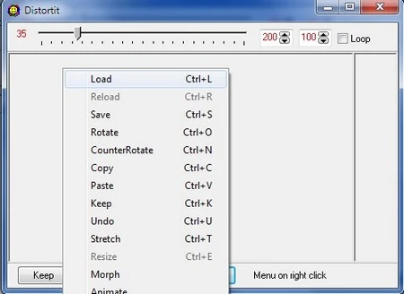 Nội dung hình ảnh được chọn sẽ hiển thị ngay trên giao diện chính của phần mềm.