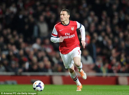 Nhiều khả năng Vermaelen sẽ rời khỏi Arsenal