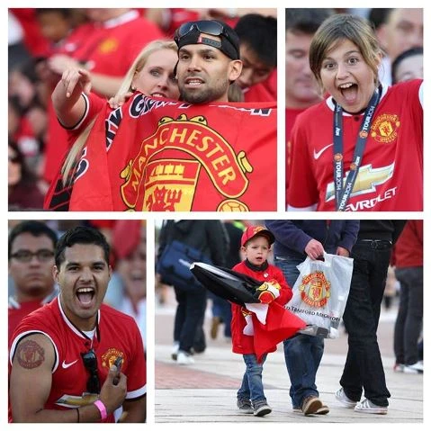 Fan mặc áo đấu của Man United dự tang lễ cha ảnh 3