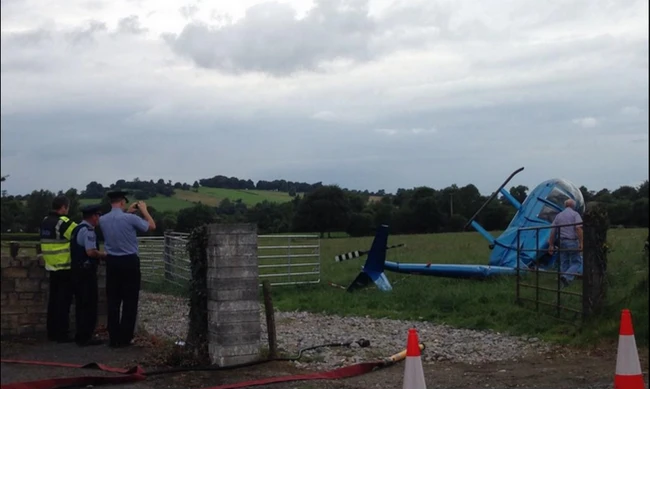 Rơi trực thăng định chở cô dâu và chú rể tới buổi tiệc cưới ảnh 1