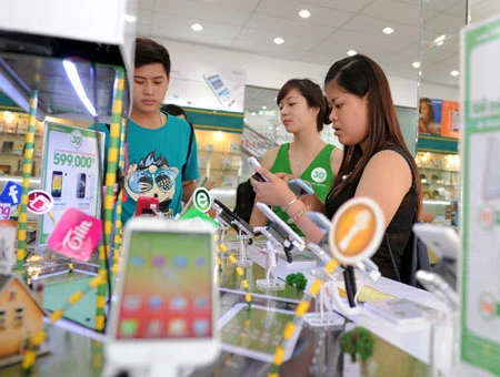 Khu trải nghiệm kết nối 3G tối đa lên tới 42Mbps.