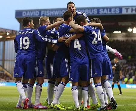 Chelsea đã vươn lên đứng đầu <a href='https://plo.vn/the-thao/' title='bảng xếp hạng'>bảng xếp hạng</a> sau chiến thắng trước Burnley