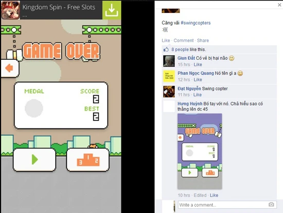 Dân mạng chia sẻ với nhau những kỷ lục… 1-2 điểm với Swing Copters. A3-Swing-Copters-Flappy-Bird-Nguyen-Ha-Dong.jpg
