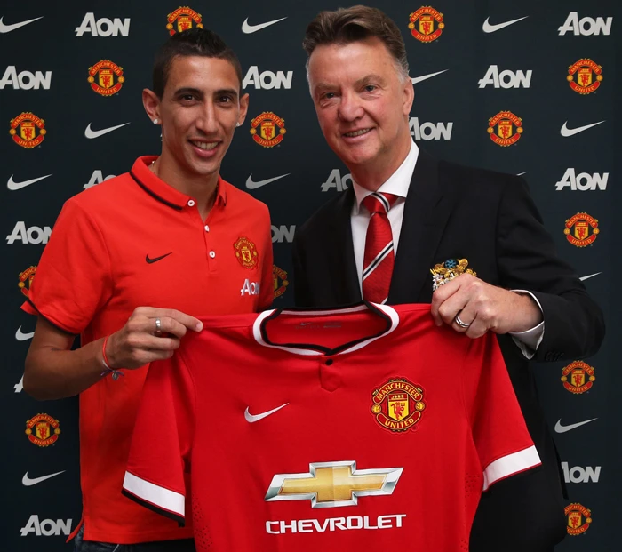 Chùm ảnh: Di Maria cười sáng choang trong màu áo Quỷ ảnh 6 Chùm ảnh: Di Maria cười sáng choang trong màu áo Quỷ ảnh 6