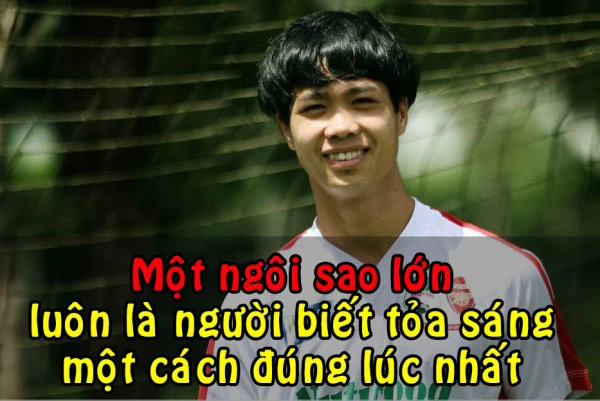 Cư dân mạng ngất ngây sánh Công Phượng với Messi ảnh 1