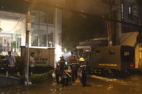 mưa ngập, tp.hcm