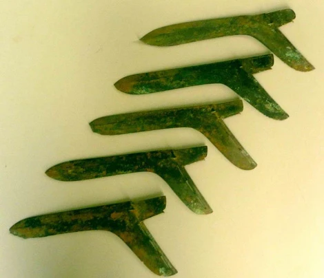 5 chiếc qua đồng Đông Sơn là đồ tùy táng.