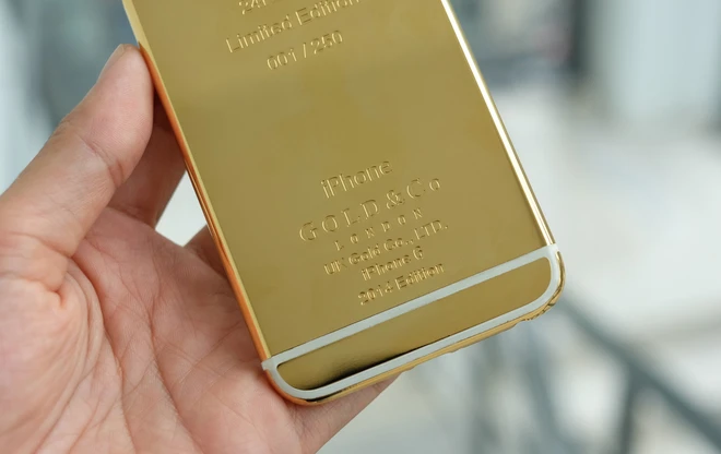  Khung vỏ iPhone 6 mạ vàng xuất hiện tại Việt Nam ảnh 2