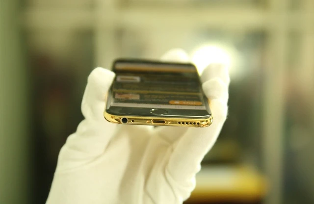  iPhone 6 mạ vàng đầu tiên ở Việt Nam ảnh 9