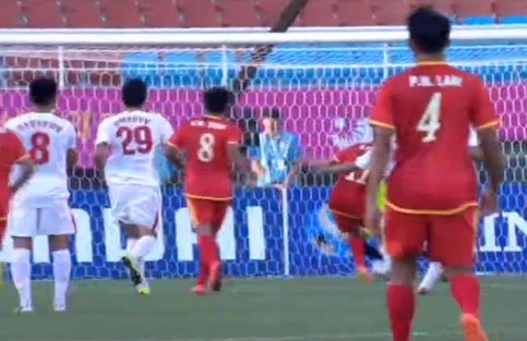 Olympic Việt Nam đã thi đấu đầy hứng khởi