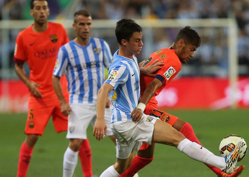 Malaga đã thi đấu đầy chặt chẽ trong phòng ngự