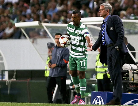Nani trong ngày gặp lại Mourinho