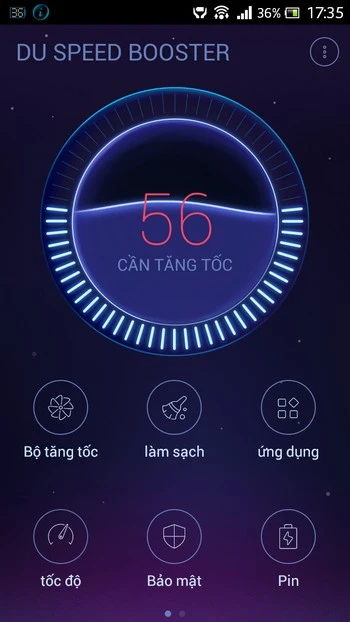 Tối ưu và tăng tốc thiết bị chạy Android thêm 60%