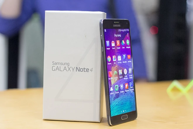  Galaxy Note 4 xách tay về Viêt Nam giá 16,5 triệu đồng ảnh 1
