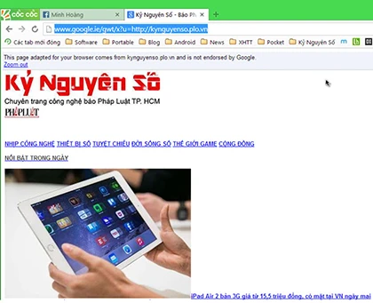 Sử dụng Google để truy cập vào các trang web bị chặn ảnh 3