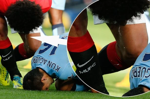 Fellaini, Aguero, M.U