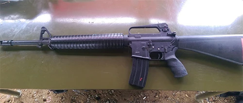 Súng trường M16A2. Xạ thủ quân đội các quốc gia ASEAN trang bị súng trường M16 tham gia Giải AARM-24
