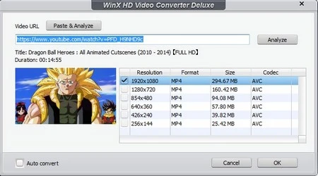 Chuyển đổi định dạng đồng loạt và ghép nhiều file video làm một