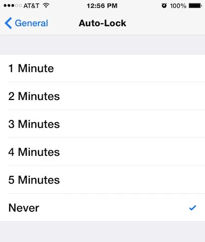 1. Để thiết bị luôn mở, tạm dừng chế độ tự động khóa màn hình