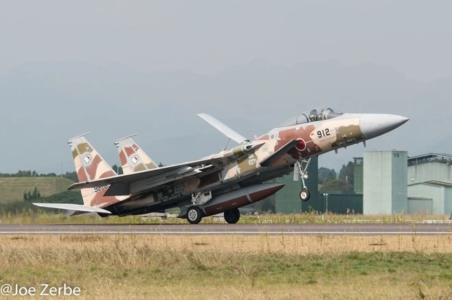 Tiêm kích F-15J sơn màu hoa anh đào tuyệt đẹp ảnh 9 f
