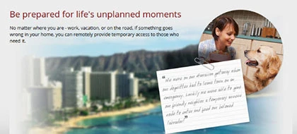 Ngồi quán cà phê, dùng Smartphone mở cửa nhà từ xa ảnh 5